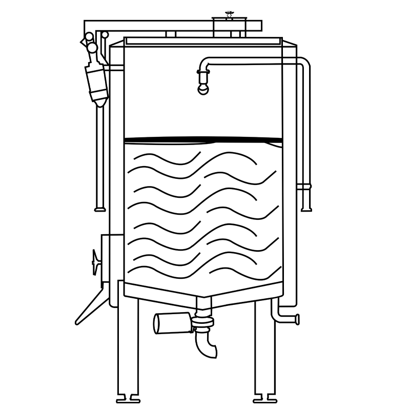 Primary fermentation stage