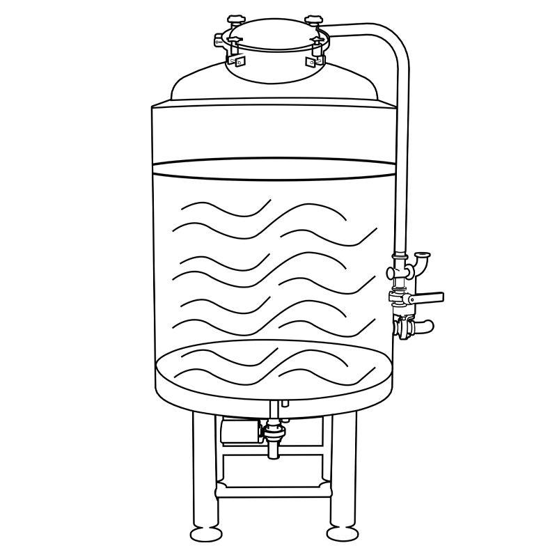 Secondary fermentation stage